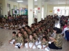 Anak-anak setiap hari berlatih Silent Sitting