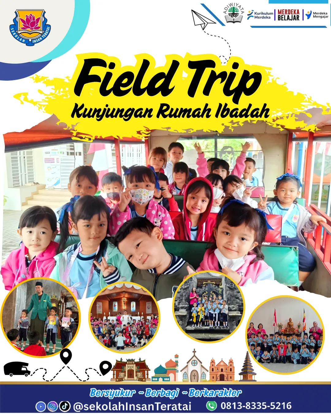 Field Trip TK Insan Teratai "Kunjungan Rumah Ibadah"