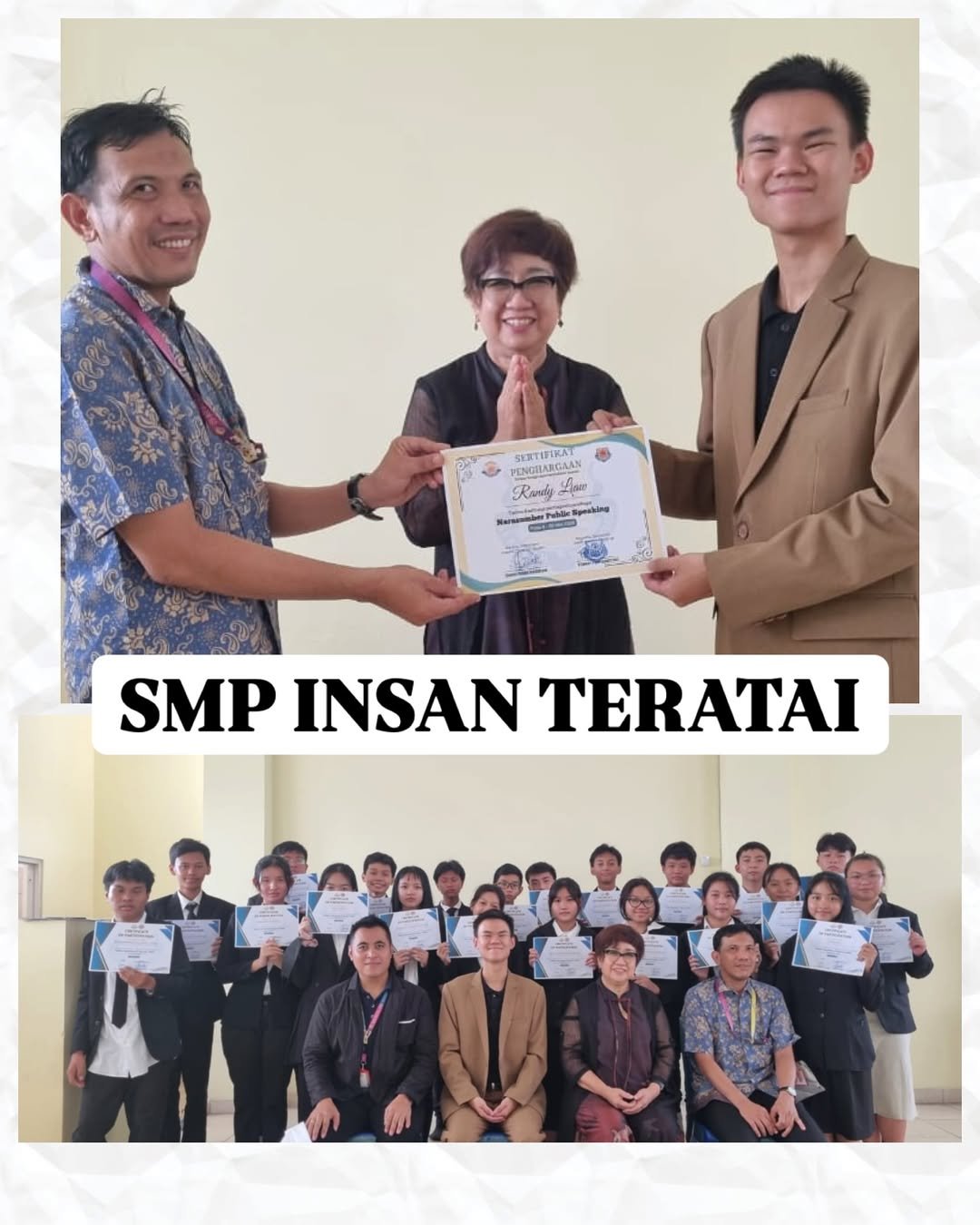 SMP INSAN TERATAI 𝑷𝒖𝒃𝒍𝒊𝒄 𝑺𝒑𝒆𝒂𝒌𝒊𝒏𝒈